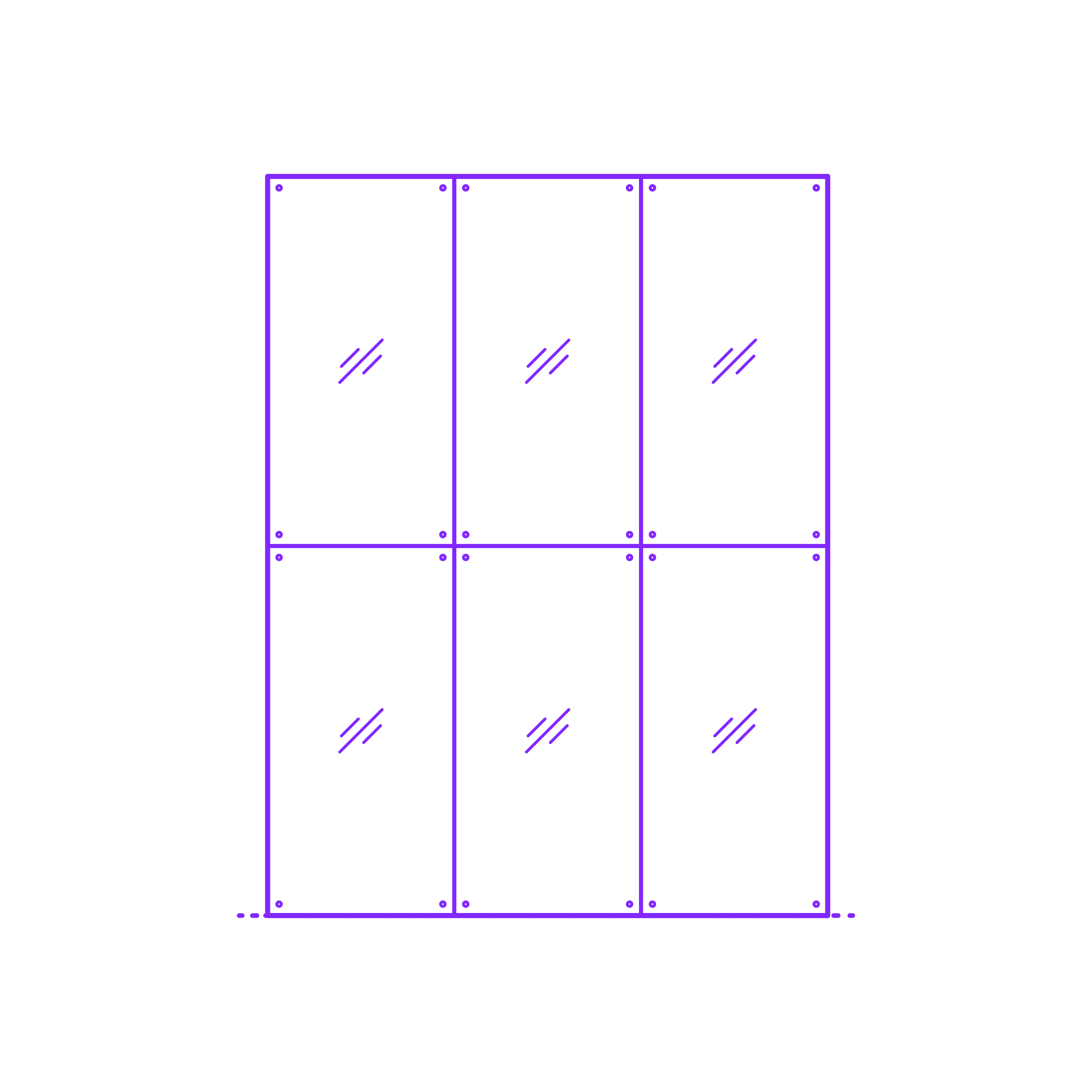Buildings Curtain Walls Glazed Spider Fin Stencil Svg Design File Free Vectors